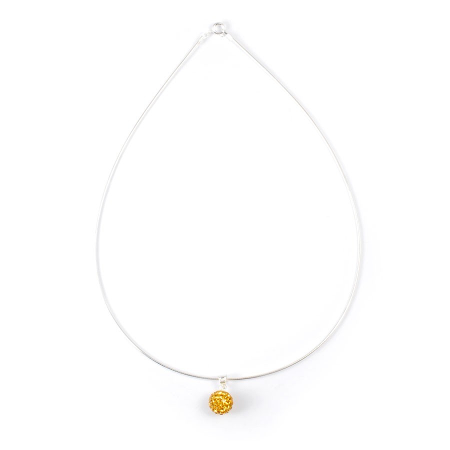 Strass pendant - Silver Jewellery - Boutique Nirvana