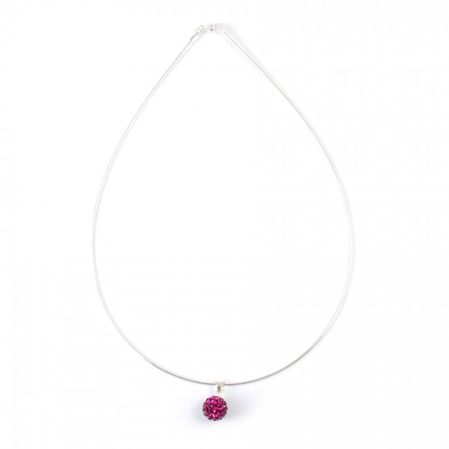 Strass pendant - Silver Jewellery - Boutique Nirvana