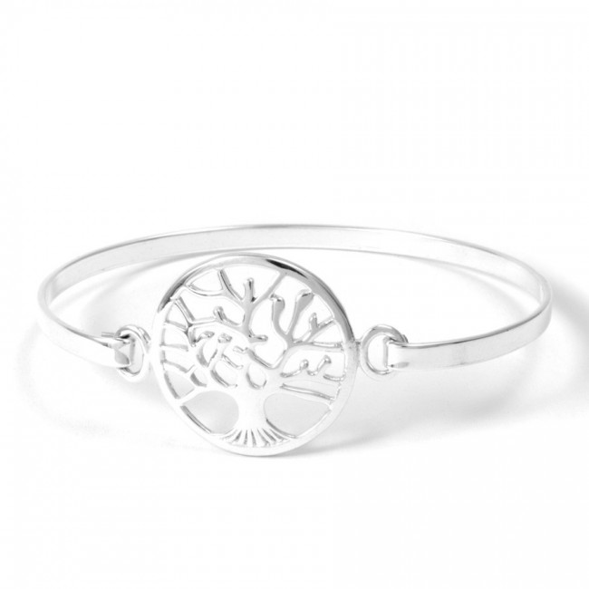 Bracelet argent grand arbre de vie - 0 - Boutique Nirvana