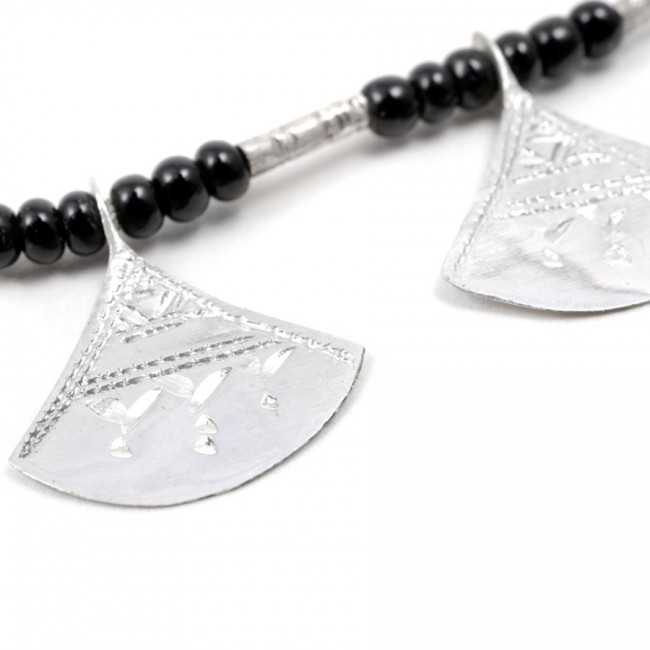 Collier Touareg multi pendentifs - BIJOUX ARGENT - Boutique Nirvana