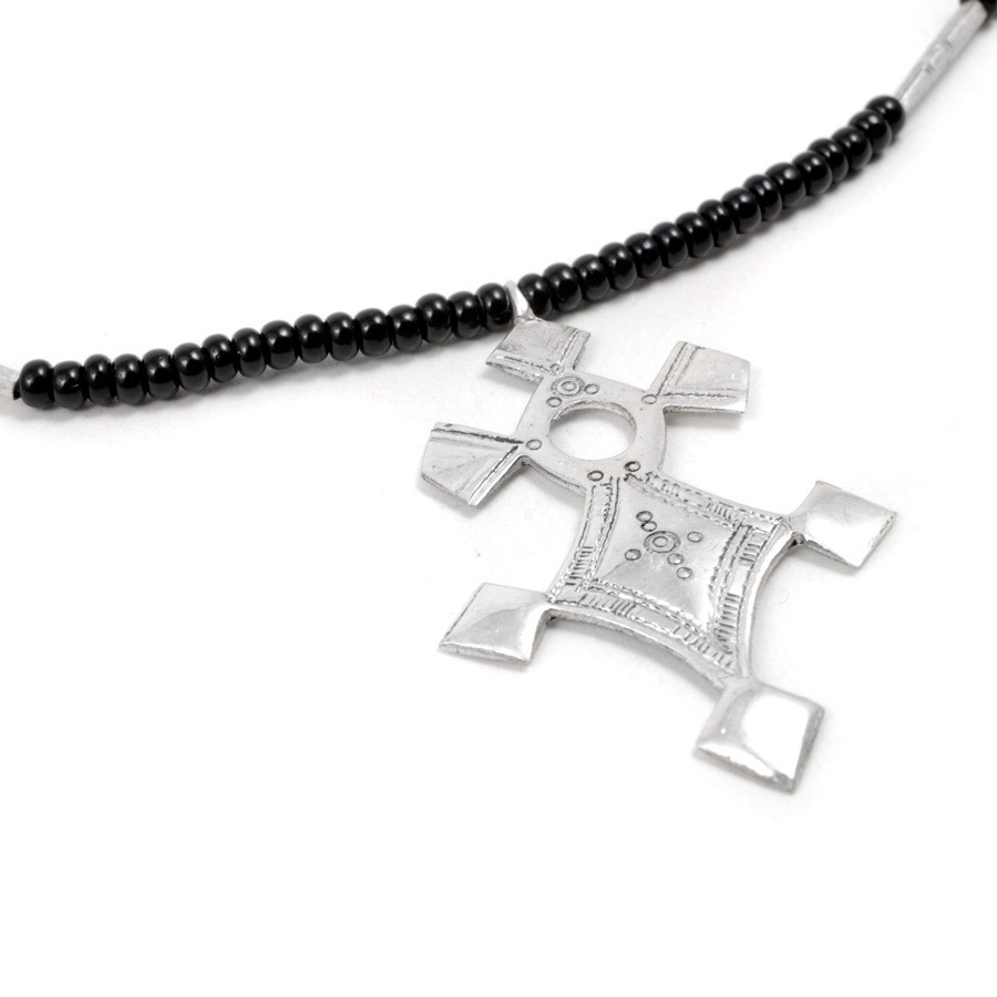 Collier argent croix Touareg - BIJOUX ARGENT - Boutique Nirvana