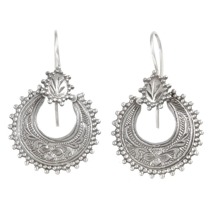 Boucles d'oreilles argent Ajala - Silver Jewellery - Boutique Nirvana