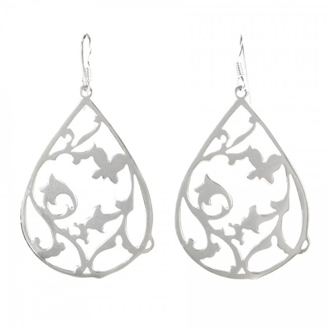 Boucles d'oreilles argent Ina - BIJOUX ARGENT - Boutique Nirvana