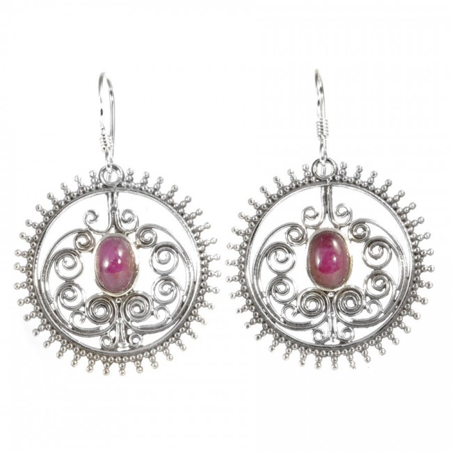 Boucles d'oreilles argent Sajani - 0 - Boutique Nirvana