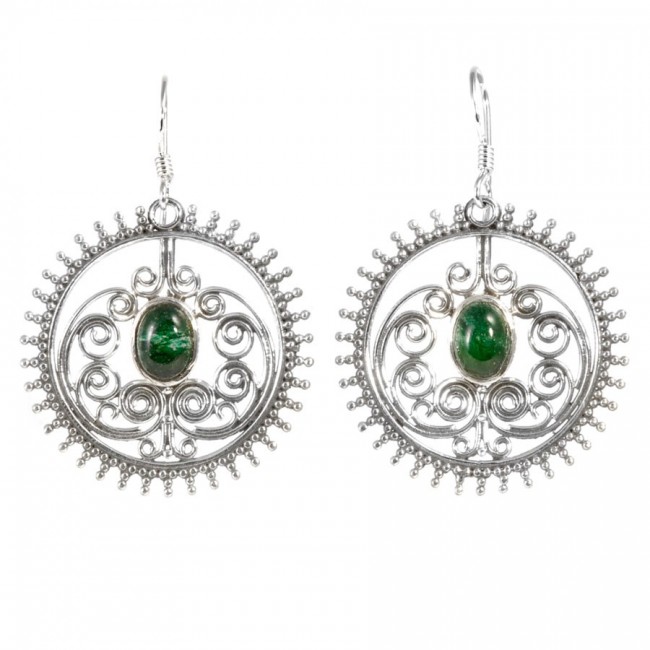 Boucles d'oreilles argent Sajani - 0 - Boutique Nirvana