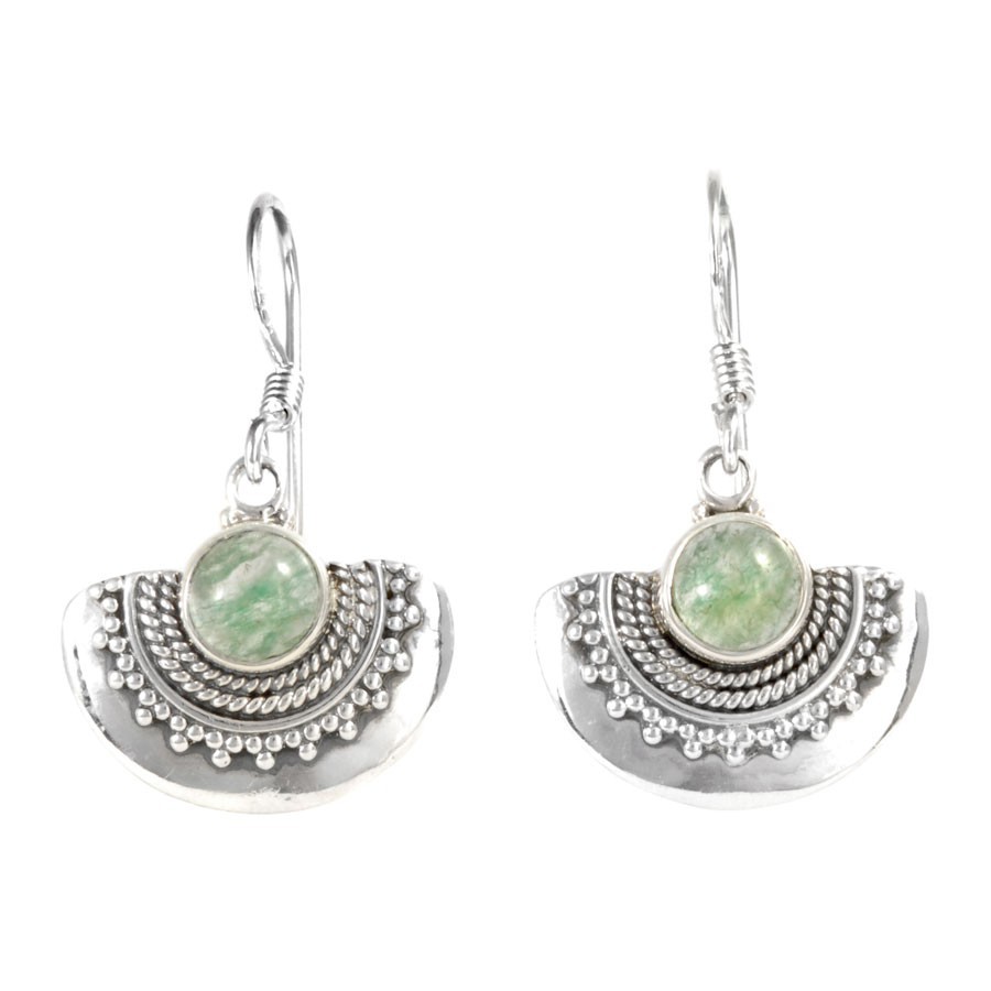 Boucles d'oreilles argent Sanjita - Silver Jewellery - Boutique Nirvana