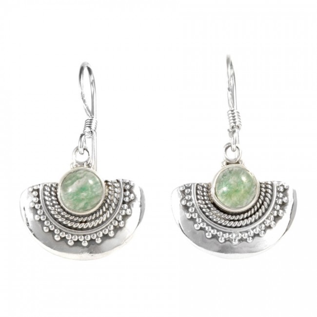 Boucles d'oreilles argent India - BIJOUX ARGENT - Boutique Nirvana