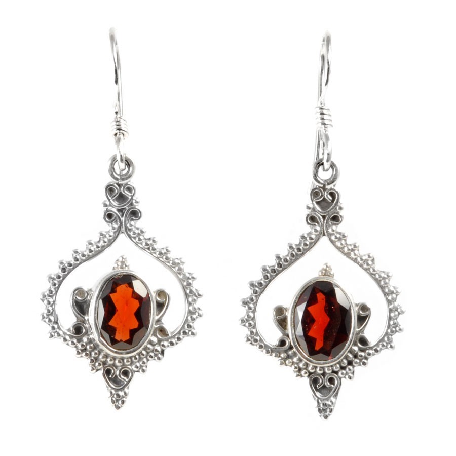 Boucles d'oreilles argent Kanti - Silver Jewellery - Boutique Nirvana