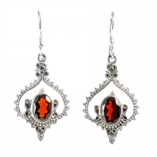 Boucles d'oreilles argent Kanti - Silver Jewellery - Boutique Nirvana