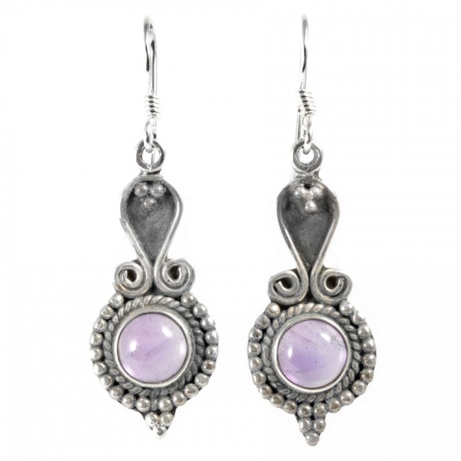 Boucles d'oreilles argent Katmandou - BIJOUX ARGENT - Boutique Nirvana