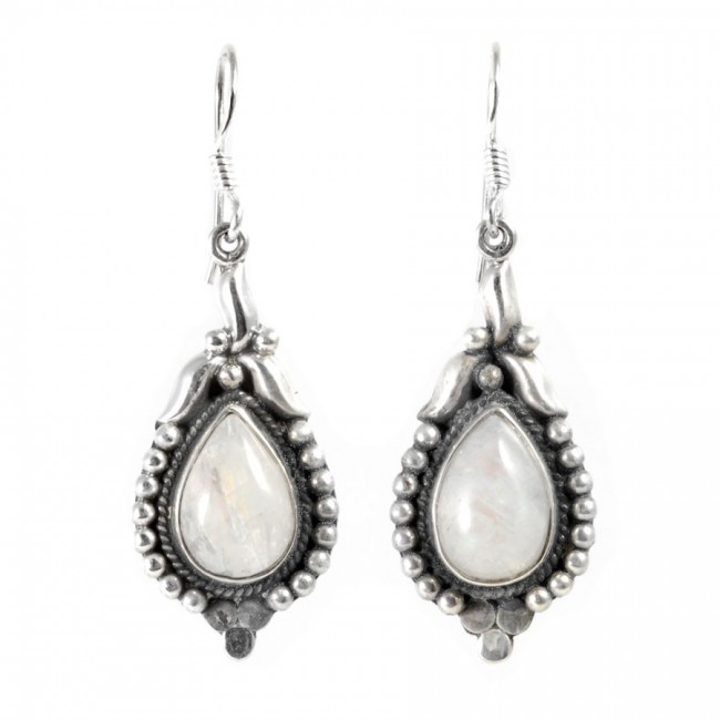 Boucles d'oreilles argent Manali - BIJOUX ARGENT - Boutique Nirvana