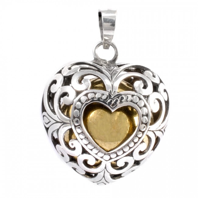Bola Coeur - Silver Jewellery - Boutique Nirvana