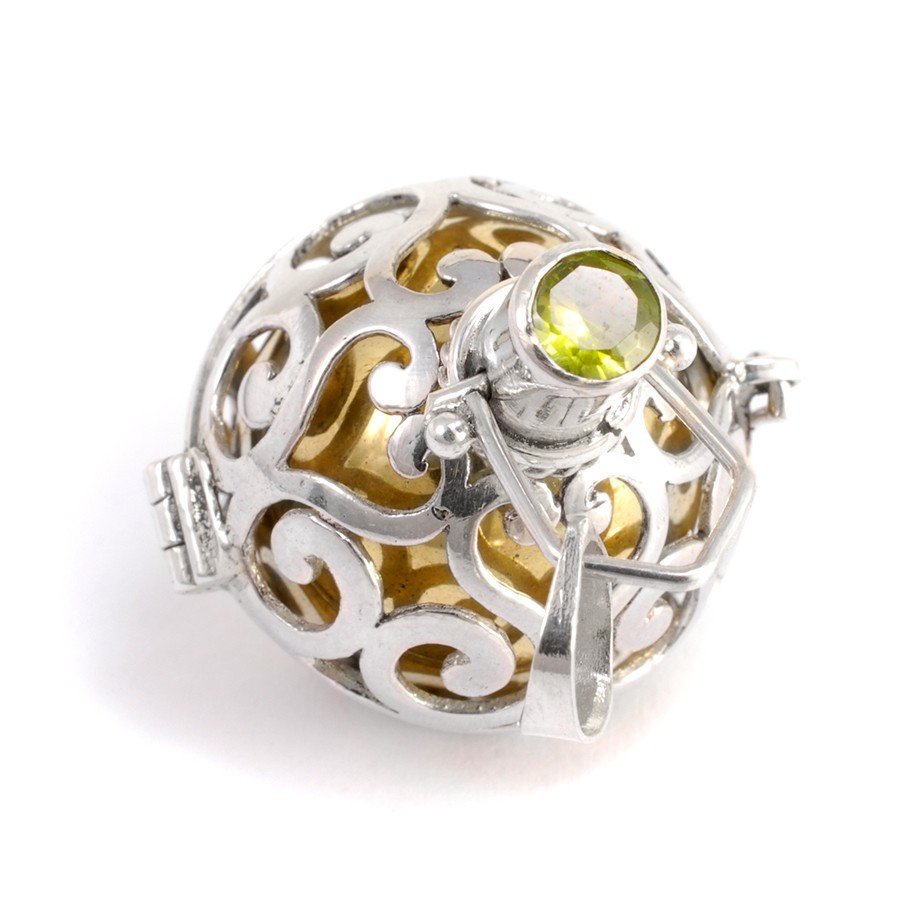 Bola cage - Silver Jewellery - Boutique Nirvana