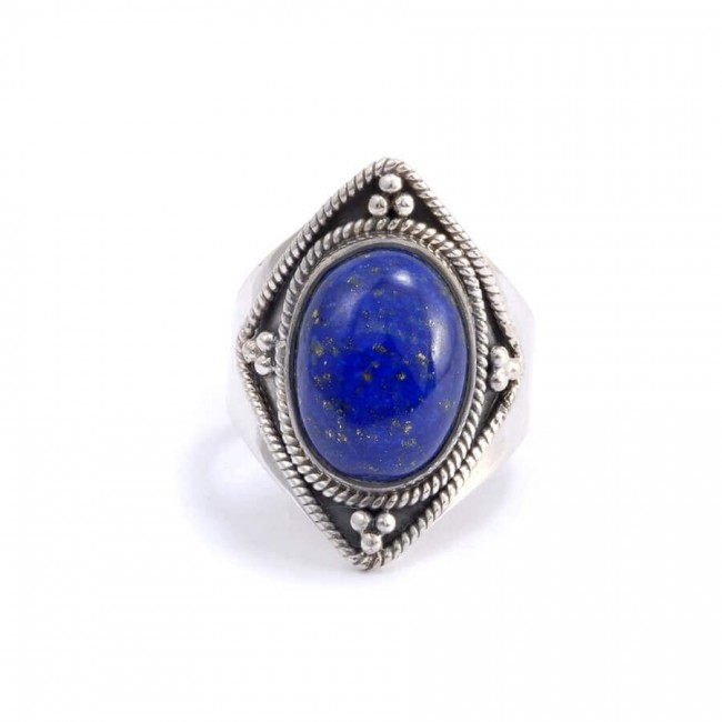 Bague argent et pierre Chakra - BIJOUX ARGENT - Boutique Nirvana