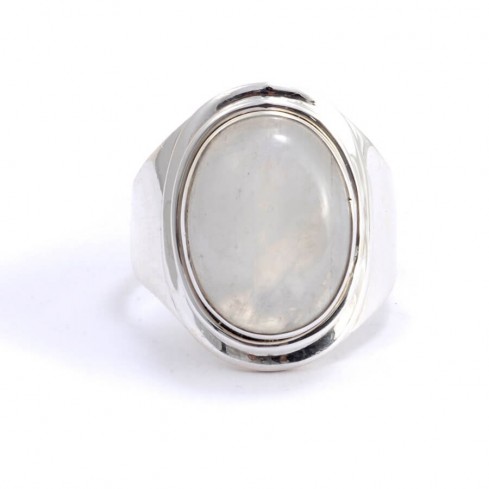 Bague Raja en argent et pierre naturelle - BIJOUX ARGENT - Boutique Nirvana 2