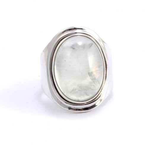 Bague Raja en argent et pierre naturelle - BIJOUX ARGENT - Boutique Nirvana 2