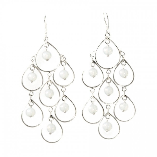 Boucles argent Diva - Silver Jewellery - Boutique Nirvana