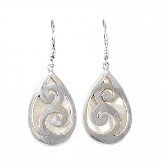 Boucles argent maorie - Silver Jewellery - Boutique Nirvana