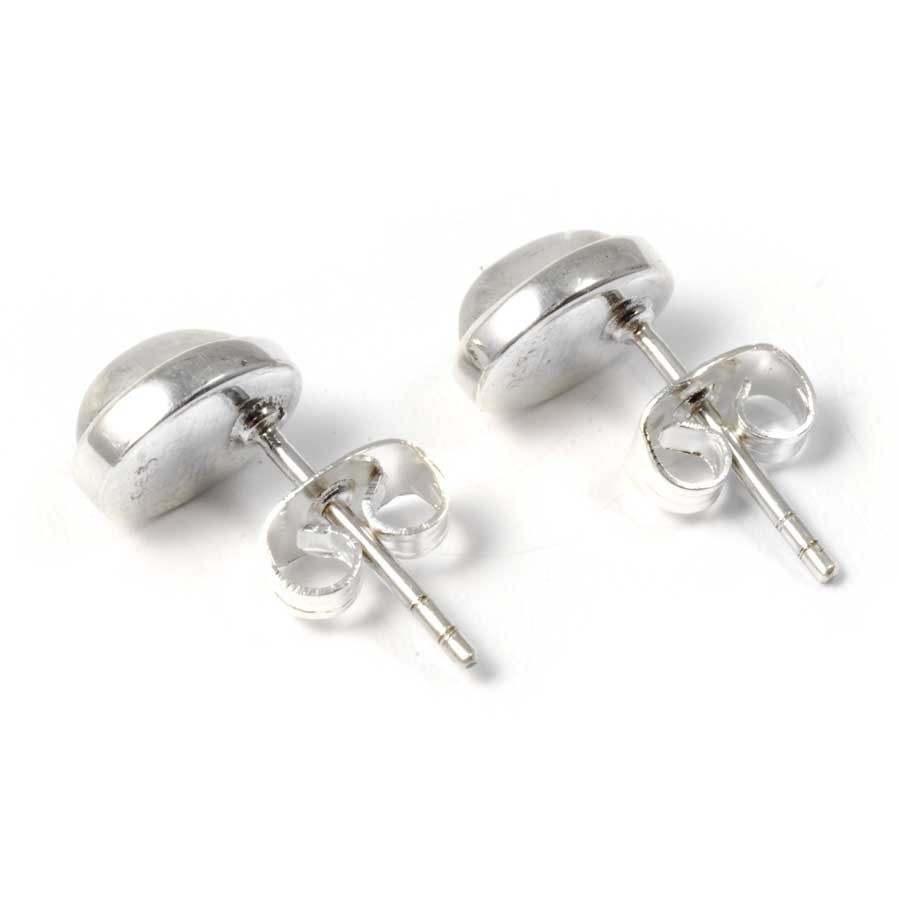 Puces d'oreilles argent et pierre - BIJOUX ARGENT - Boutique Nirvana