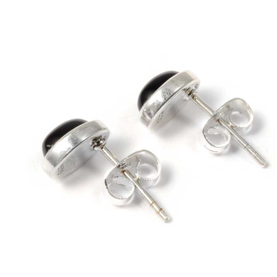 Puces d'oreilles argent et pierre - Silver Jewellery - Boutique Nirvana