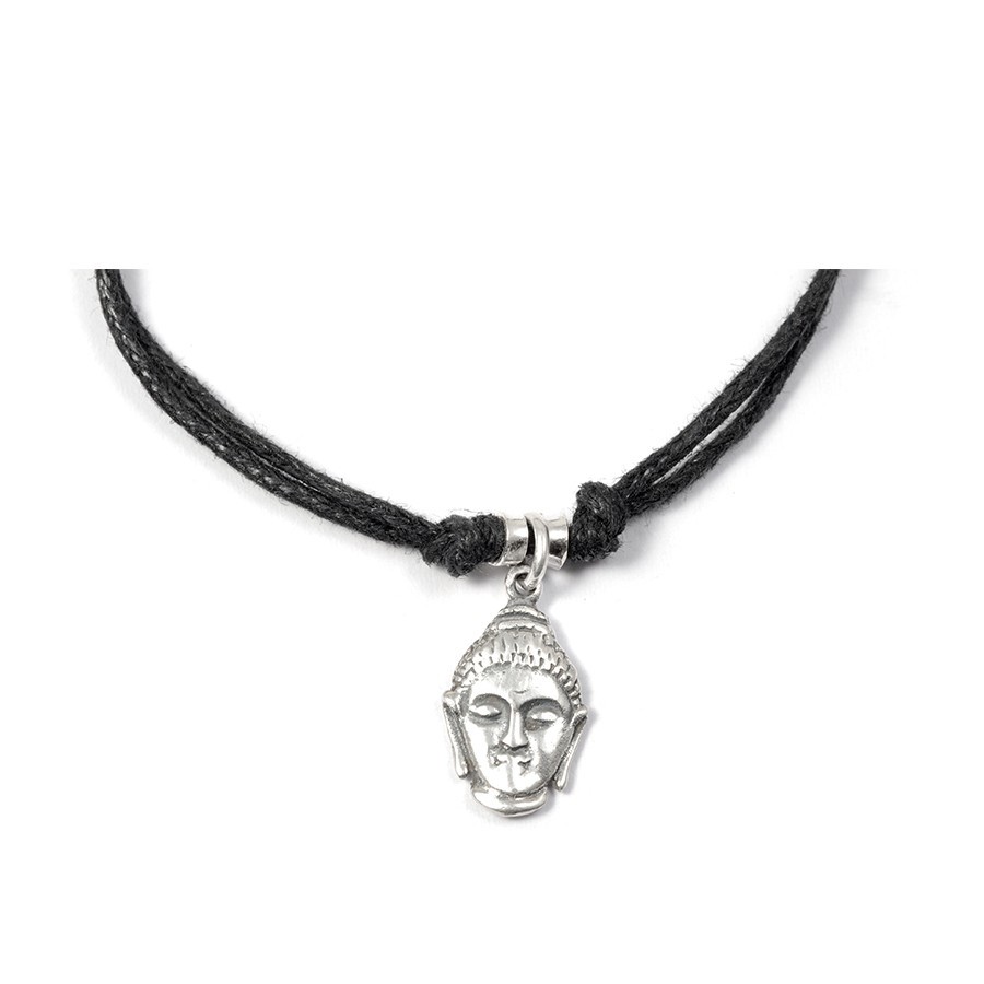Bracelet cordon charm argent - Silver Jewellery - Boutique Nirvana
