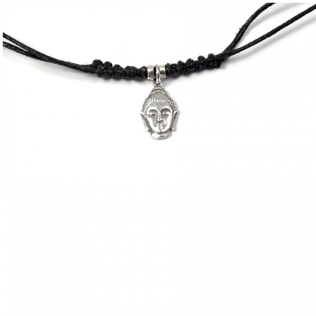 Ras de cou cordon avec charm argent - BIJOUX ARGENT - Boutique Nirvana