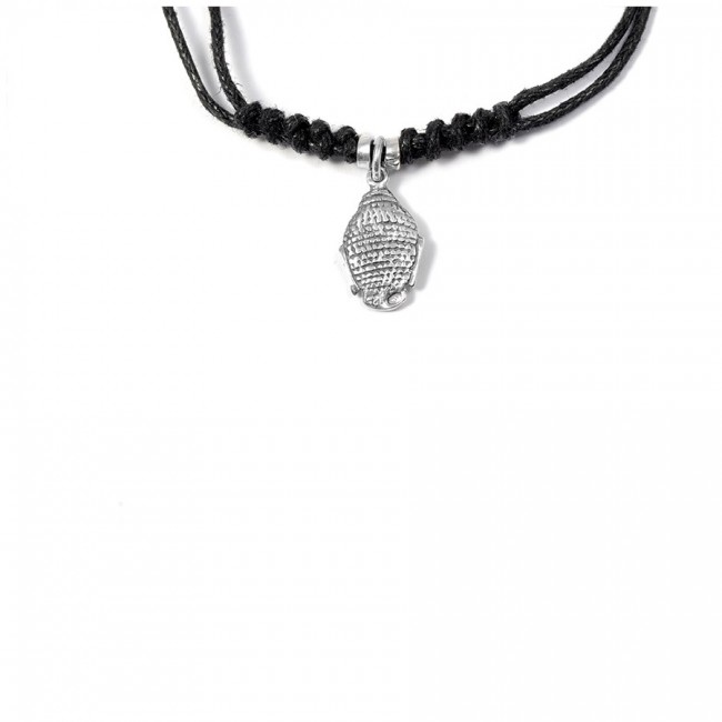 Ras de cou cordon avec charm argent - BIJOUX ARGENT - Boutique Nirvana