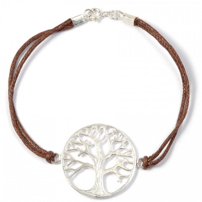 Bracelet médaillon arbre de vie en argent - BIJOUX ARGENT - Boutique Nirvana