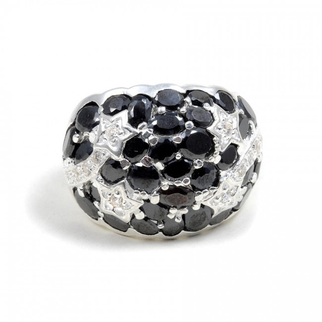 Bague argent et zirconium Star - PROMOTIONS - Boutique Nirvana