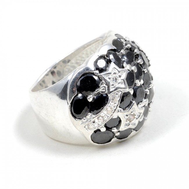 Bague argent et zirconium Star - PROMOTIONS - Boutique Nirvana