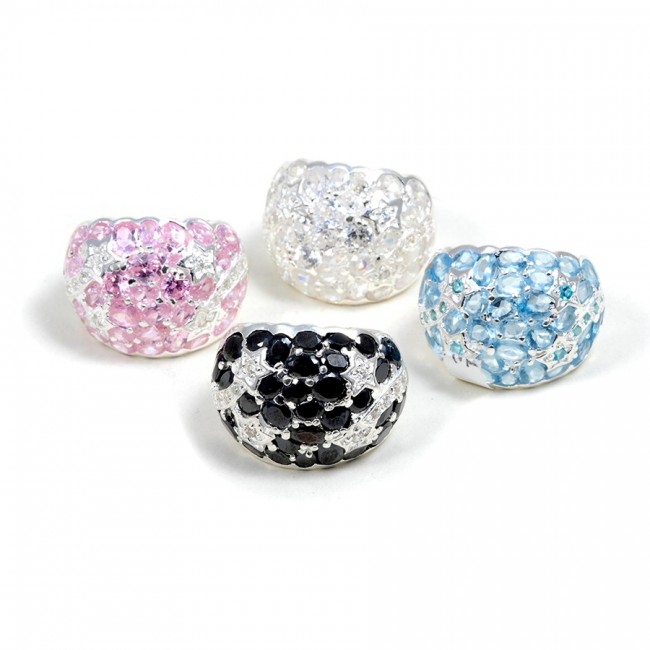 Bague argent et zirconium Star - PROMOTIONS - Boutique Nirvana