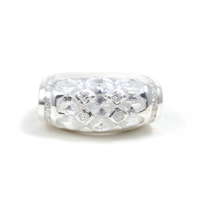 Bague argent et zirconium Raimbow - BAGUES ARGENT - Boutique Nirvana