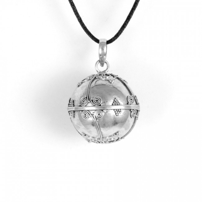 Bola argent Mantra - Silver Jewellery - Boutique Nirvana