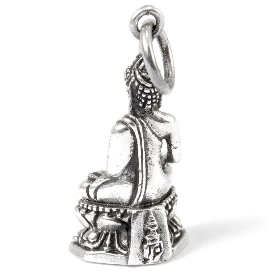 Pendentif Bouddha de l'illumination en argent - Silver Jewellery - Boutique Nirvana