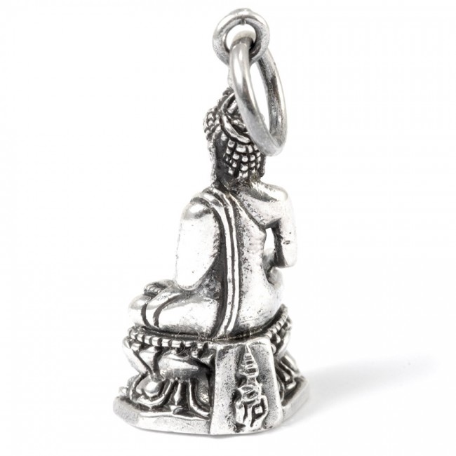 Pendentif Bouddha de l'illumination en argent - Silver Jewellery - Boutique Nirvana
