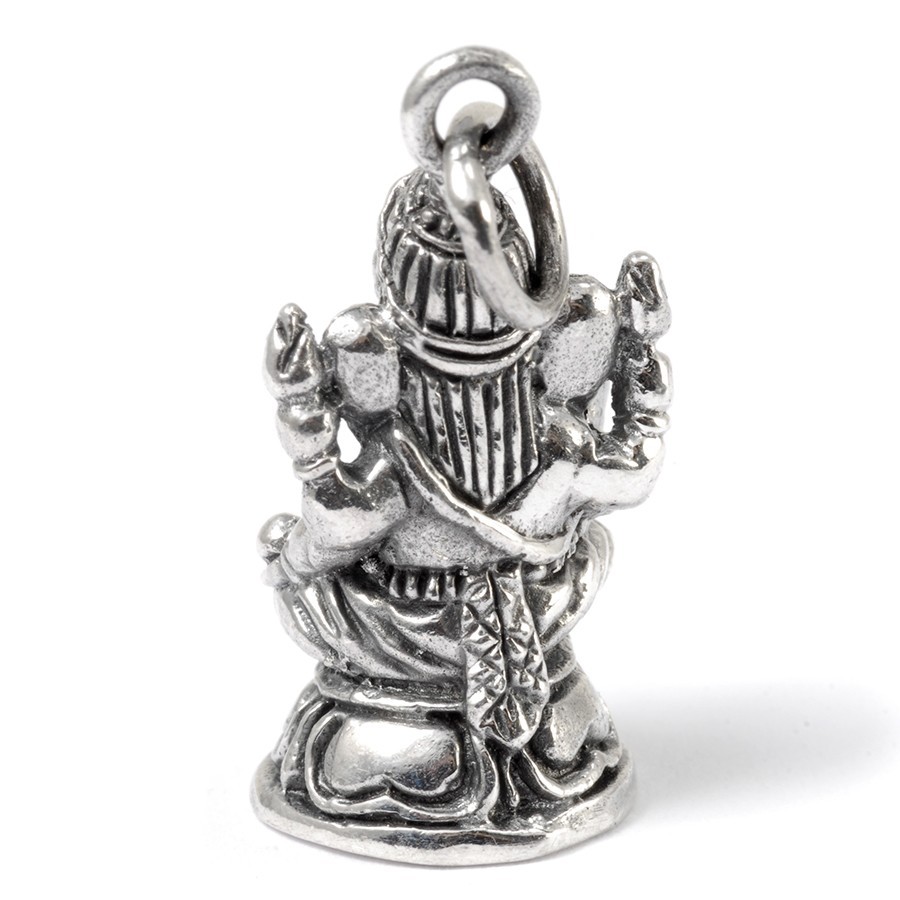 Pendentif Ganesha argent - Silver Jewellery - Boutique Nirvana