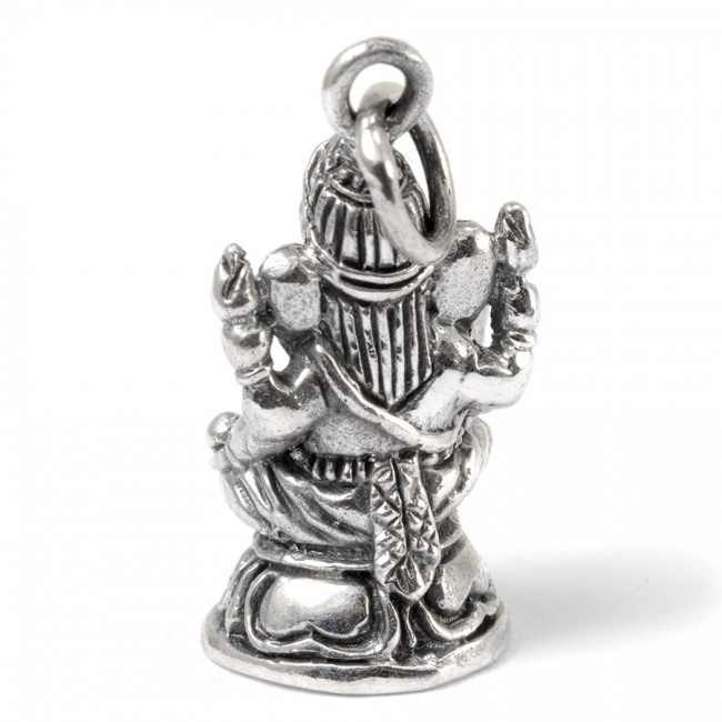 Pendentif Ganesha argent - Silver Jewellery - Boutique Nirvana