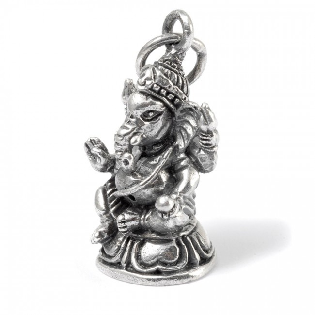 Pendentif Ganesha argent - Silver Jewellery - Boutique Nirvana